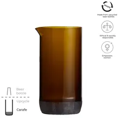 Bild på Vattenkaraff, 430ml, återvunnen - Originalhome