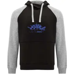 Bild på Hoodie barn,  tvåfärgad, 280g/m2 - Badet