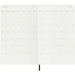 Bild på Moleskine 12-månaders daglig planering med mjukt omslag