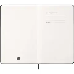 Bild på Moleskine inbunden 12-månaders L vertikplanerare