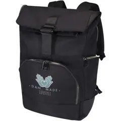 Bild på Rhine 15" rolltop-ryggsäck av GRS-återvunnet material, 18L