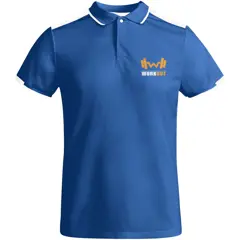 Bild på Piké herr, återvunnen polyester, 140g/m2 - Tamil
