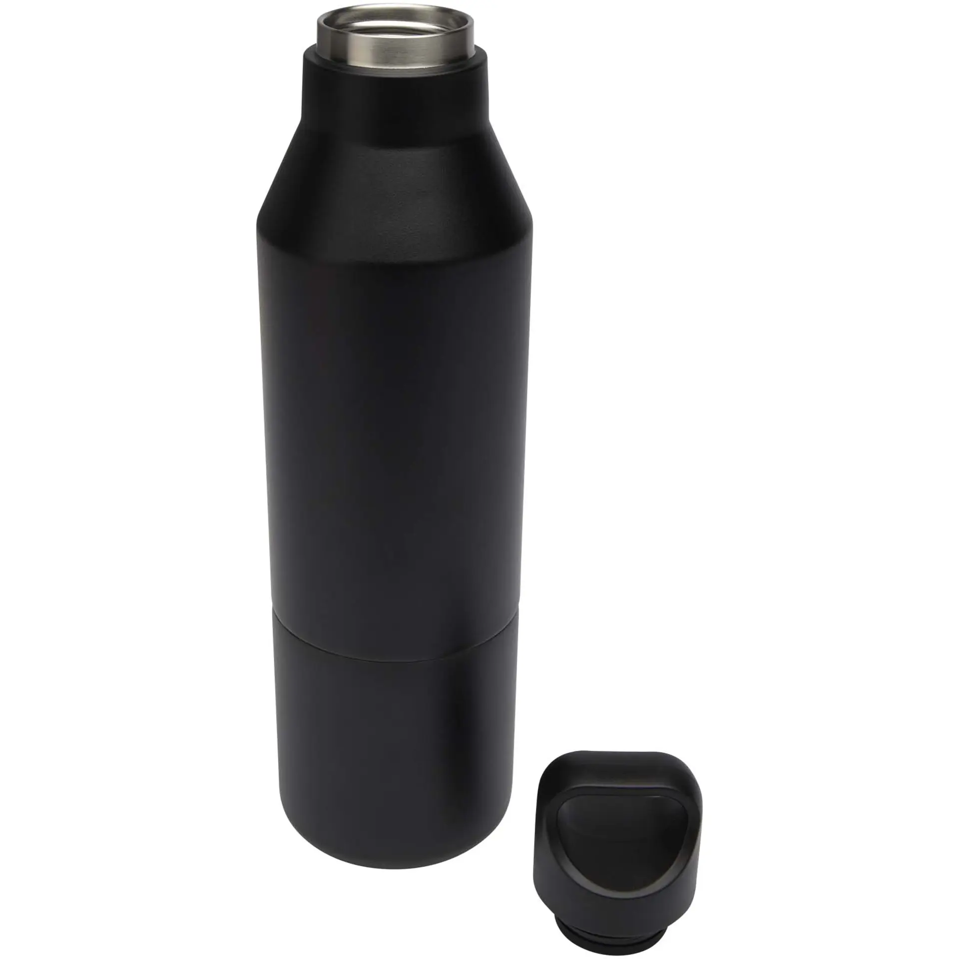 Bild på Odessy 600 ml RCS-certifierad isolerad flaska av återvunnet rostfritt stål med 300 ml mugg