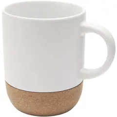 Bild på Keramikmugg med korkdetaljer och matt finish, sublimeringstryck, 300ml - Billie