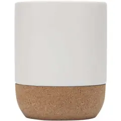 Bild på Keramikmugg med korkdetaljer och matt finish, sublimeringstryck, 300ml - Billie