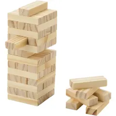 Bild på Tornspel, trä, inkl. bomullspåse - Jumble 