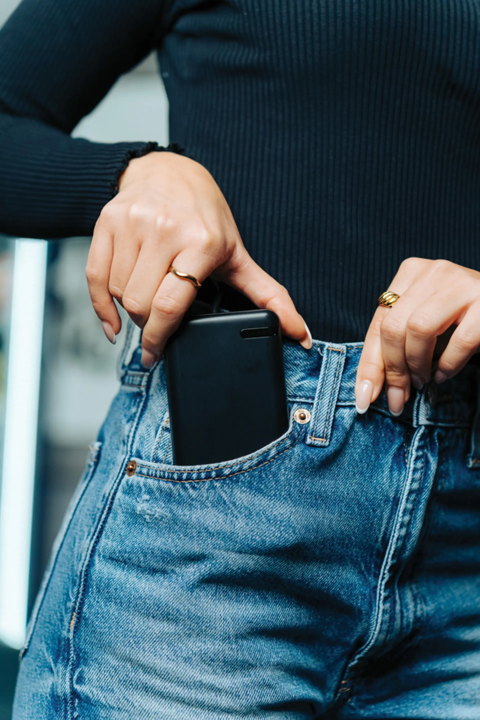Bild på Urban Vitamin Menlo Park RCS återvunnen plastic 20.000 20WPD powerbank