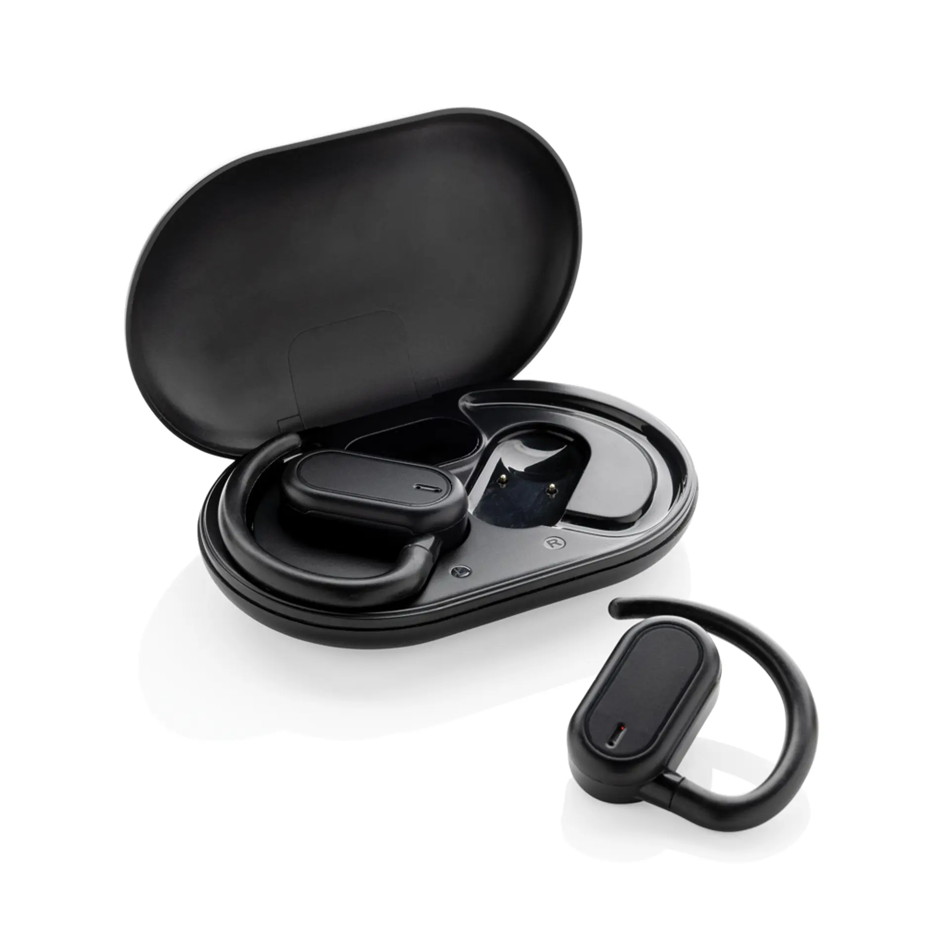 Fitsound RCS TWS öronsnäckor öppet öra i återvunnen plast
