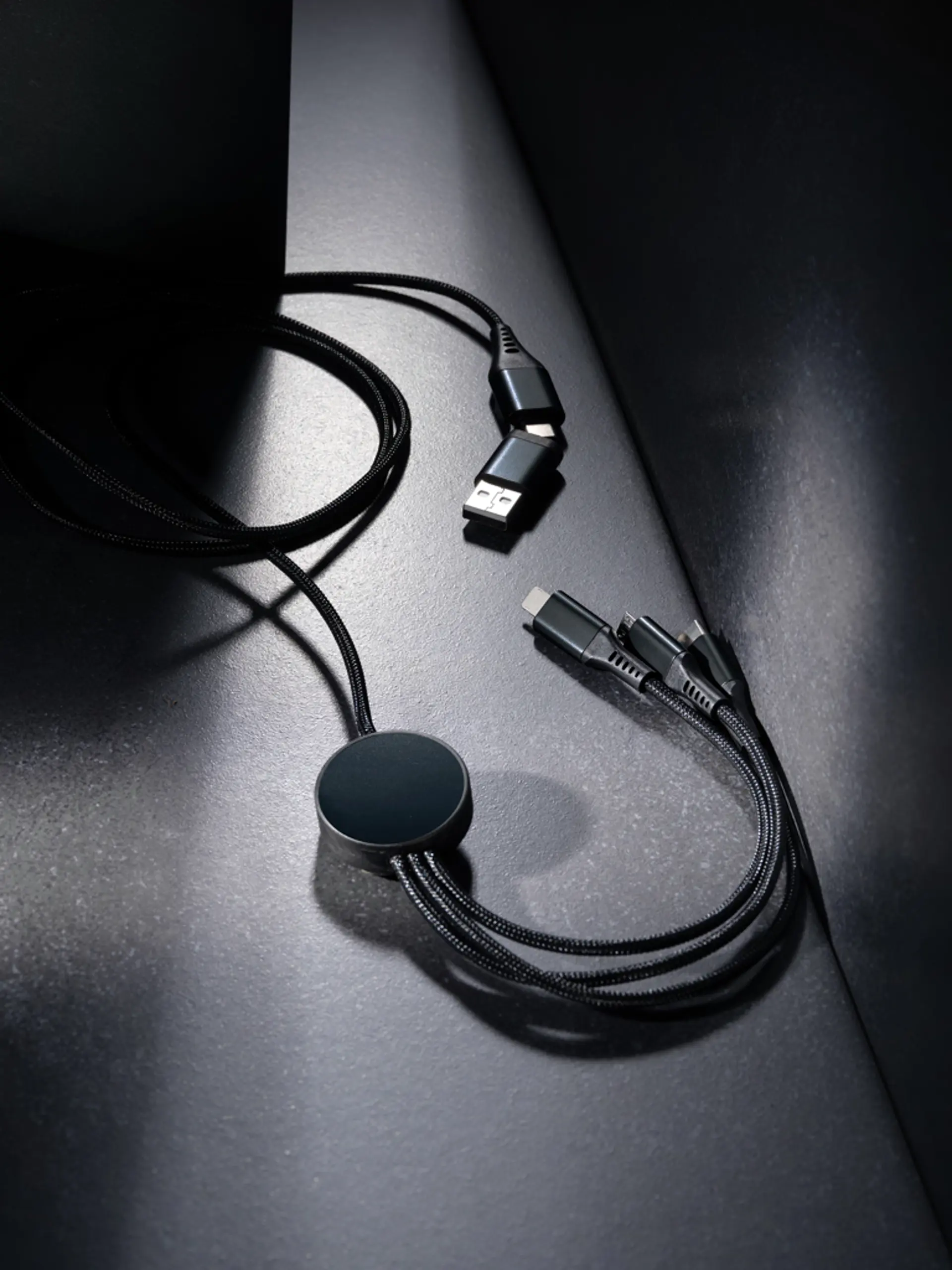 Bild på Terra 120cm 6-i-1 kabel i RCS återvunnen aluminium