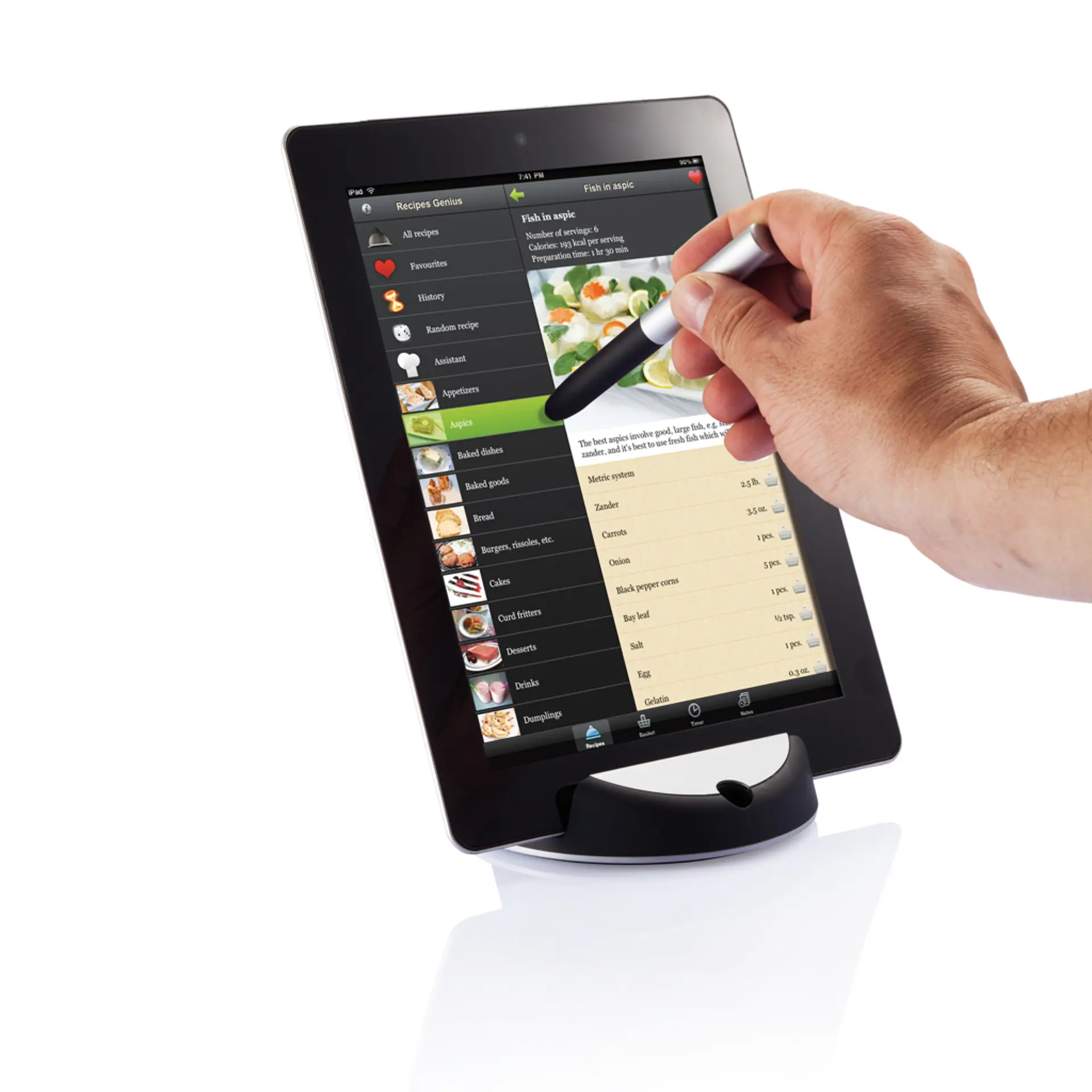 Bild på Chef tablet stand