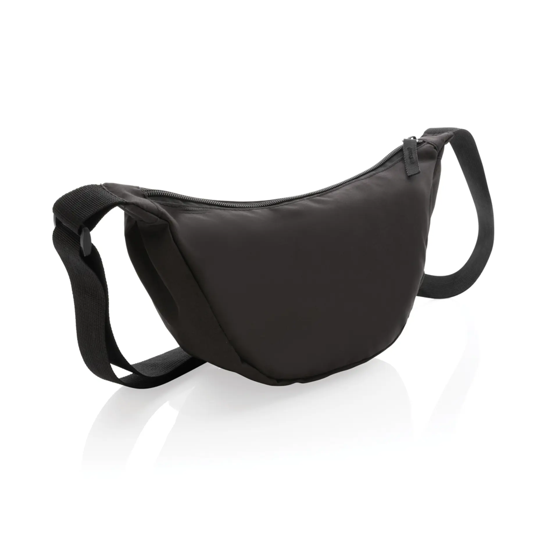 Bild på Crescent AWARE™ återvunnen PET Halvmåneformad crossbody-väska Bild på Crescent AWARE™ återvunnen PET Halvmåneformad crossbody-väska