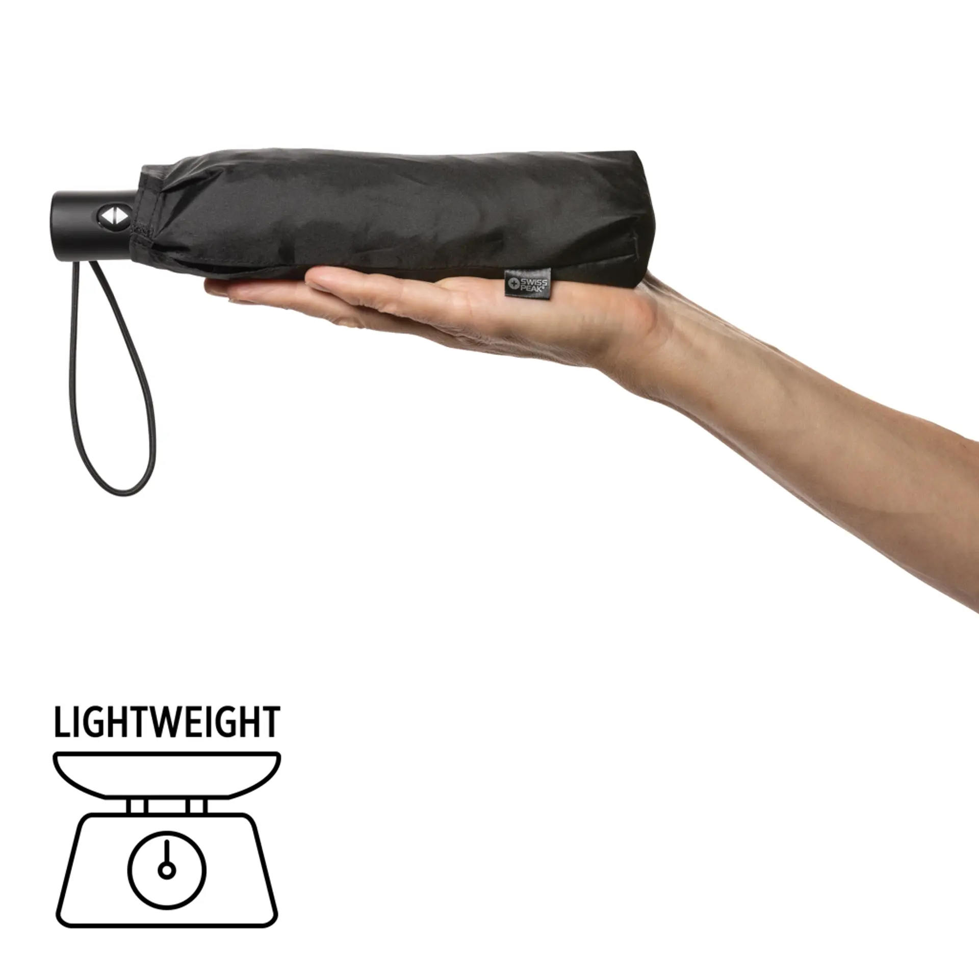 Bild på Swiss Peak Aware™ återvunnen PET ultralätt automatiskt 20.5”paraply