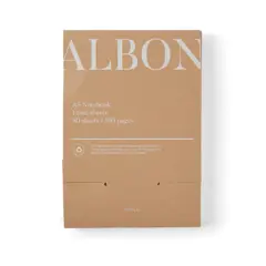 Bild på VINGA Albon GRS återvunnen filt anteckningsbok