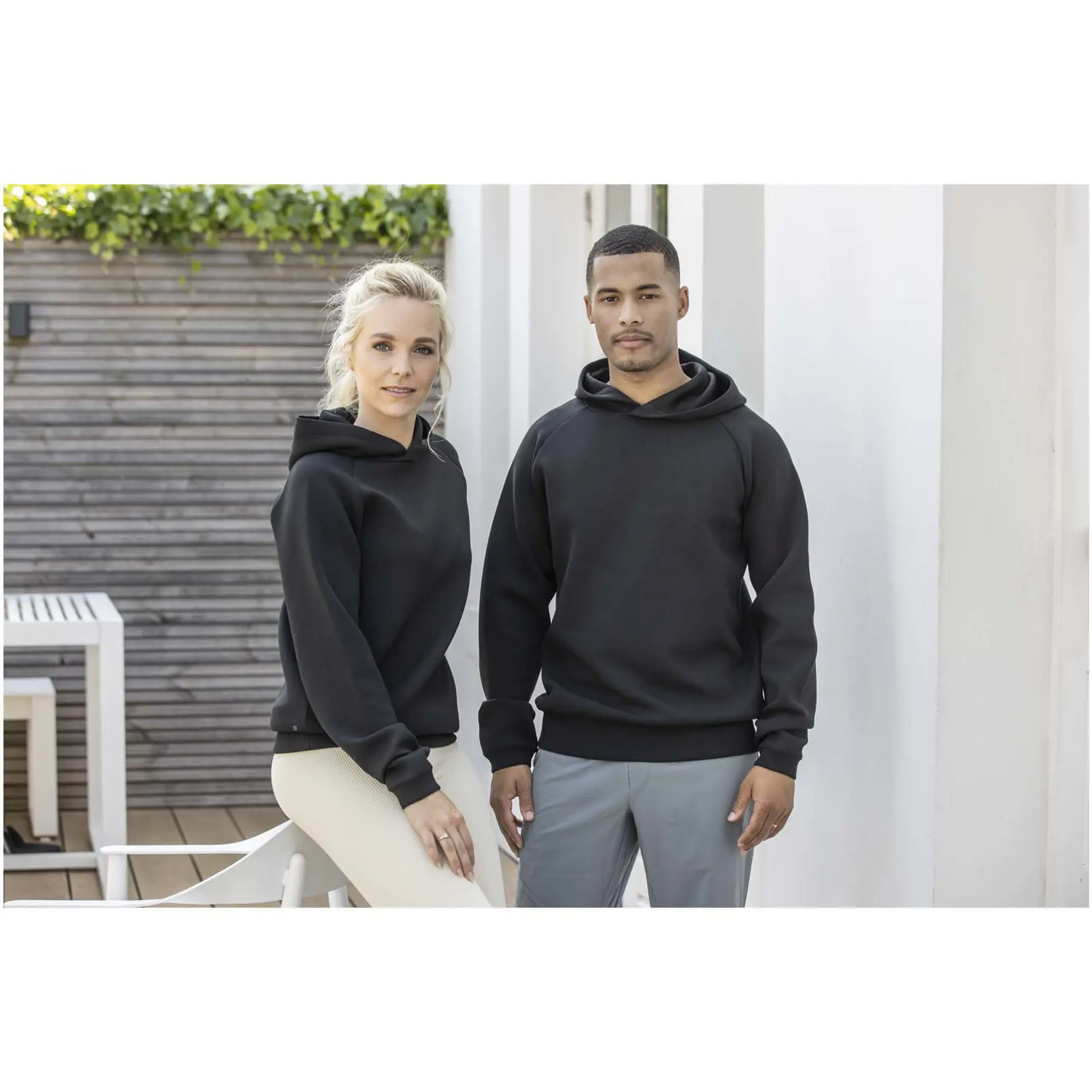 Bild på Danali unisex interlock sporttröja med huva