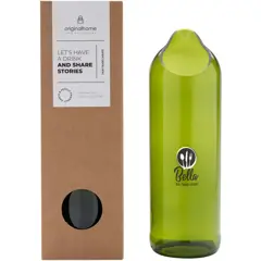 Bild på Vattenkaraff, 750ml, tillverkad av återanvända vinflaskor - Originalhom 