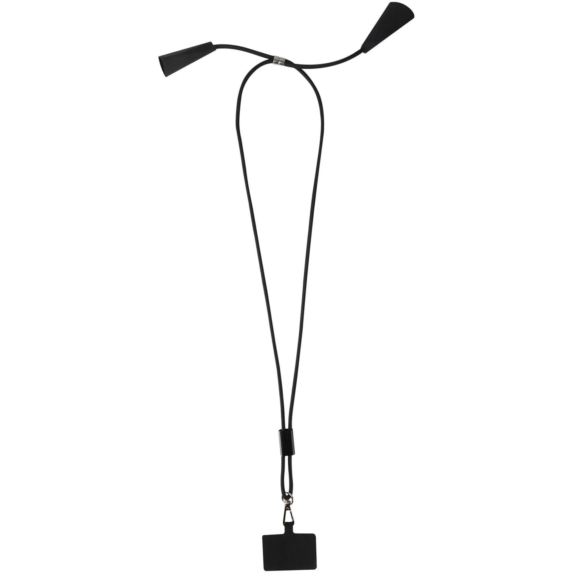 Bild på Funi nyckelband för smartphone av återvunnen plast med inbyggd datasynkroniseringskabel och 100 W snabbladdande 5-i-1-kabel Bild på Funi nyckelband för smartphone av återvunnen plast med inbyggd datasynkroniseringskabel och 100 W snabbladdande 5-i-1-kabel