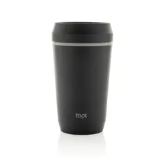 Bild på Topl To Go-glas av återvunnen plast Patenterat 360-lock 354