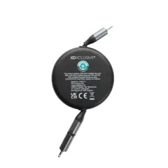 Bild på Terra RCS återvunnen aluminium 240W utdragbar 2-i-1 kabel