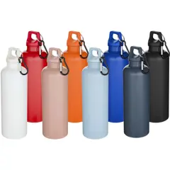 Bild på Oregon 750 ml vattenflaska av återvunnen RCS-plast med karbinhake  
