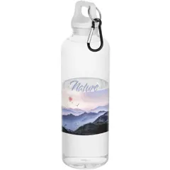 Bild på Oregon 750 ml vattenflaska av RCS-certifierad återvunnen plast med karbinhake