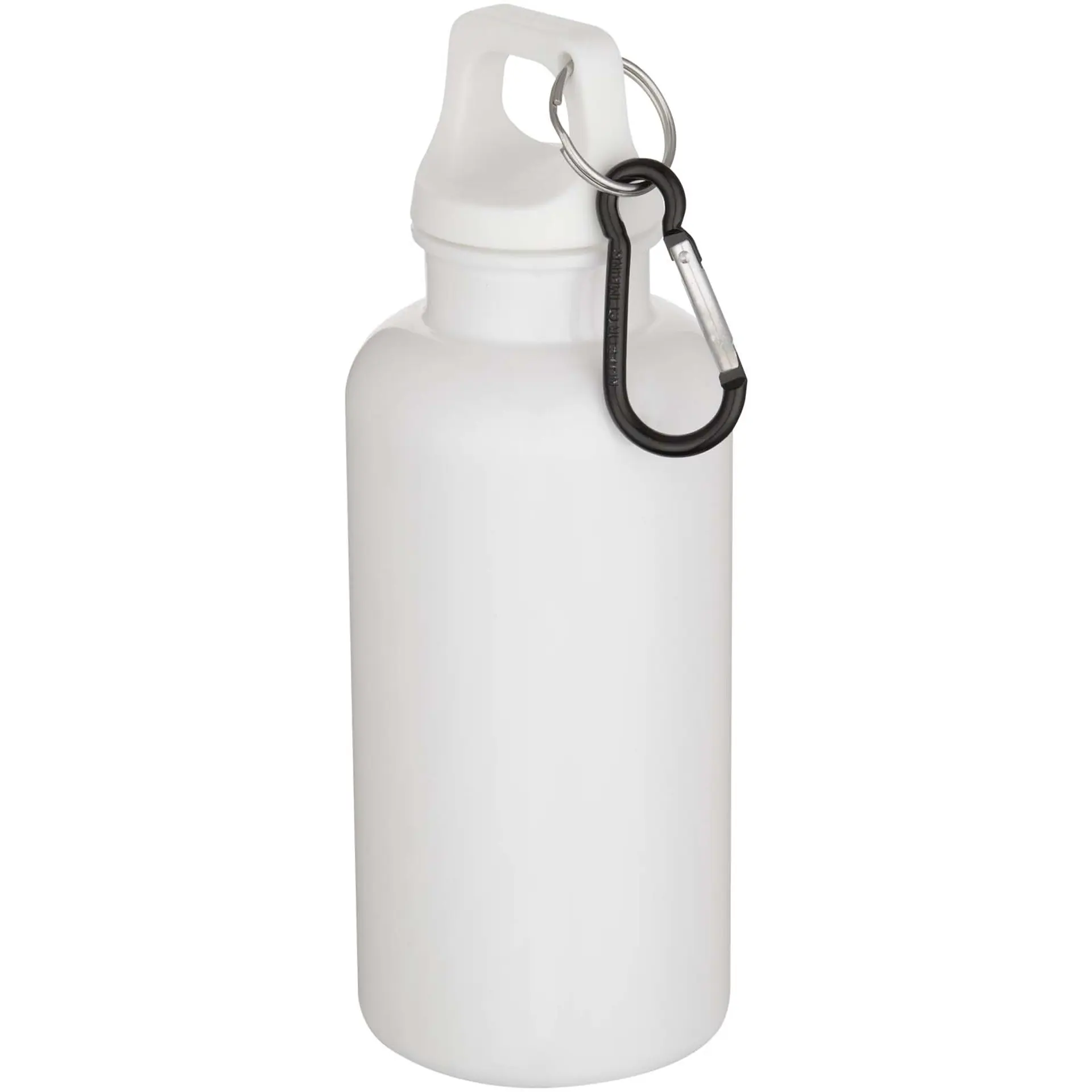 Bild på Oregon 400 ml vattenflaska av RCS-certifierad återvunnen plast med karbinhake 