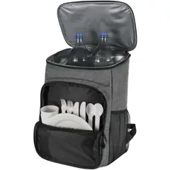 Bild på Tundra picknick kylryggsäck av återvunnen GRS med serveringsset, 20 l
