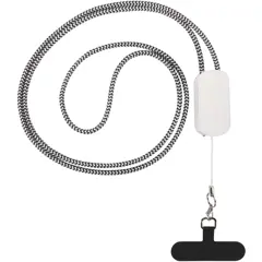 Bild på Anser logoband för smartphone av återvunnen plast med inbyggd 5-i-1-kabel på 27 W