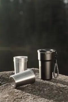 Bild på VINGA Parks RCS återvunnet stål mugg, 4 st, 250 ML