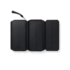 Bild på Nordic Drift Titan 10.000 mAh solcells-powerbank med 3 panel