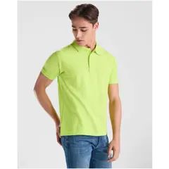 Bild på Piké herr, bomull/polyester, 190g/m2 - Pegaso