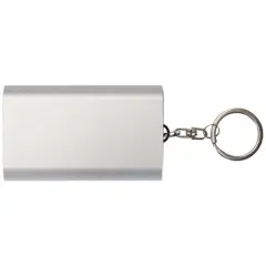 Bild på Arcturus 2 000 mAh powerbank i återvunnet aluminium med nyckelring