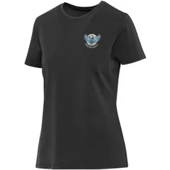 Bild på Nanaimo 160 g/m2 kortärmad tvättad T-shirt för dam