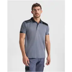 Bild på Samurai 160 g/m2 antibakteriell kortärmad unisex-pikétröja 