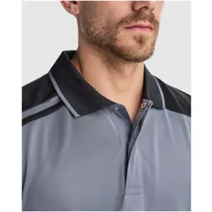 Bild på Samurai 160 g/m2 antibakteriell kortärmad unisex-pikétröja 