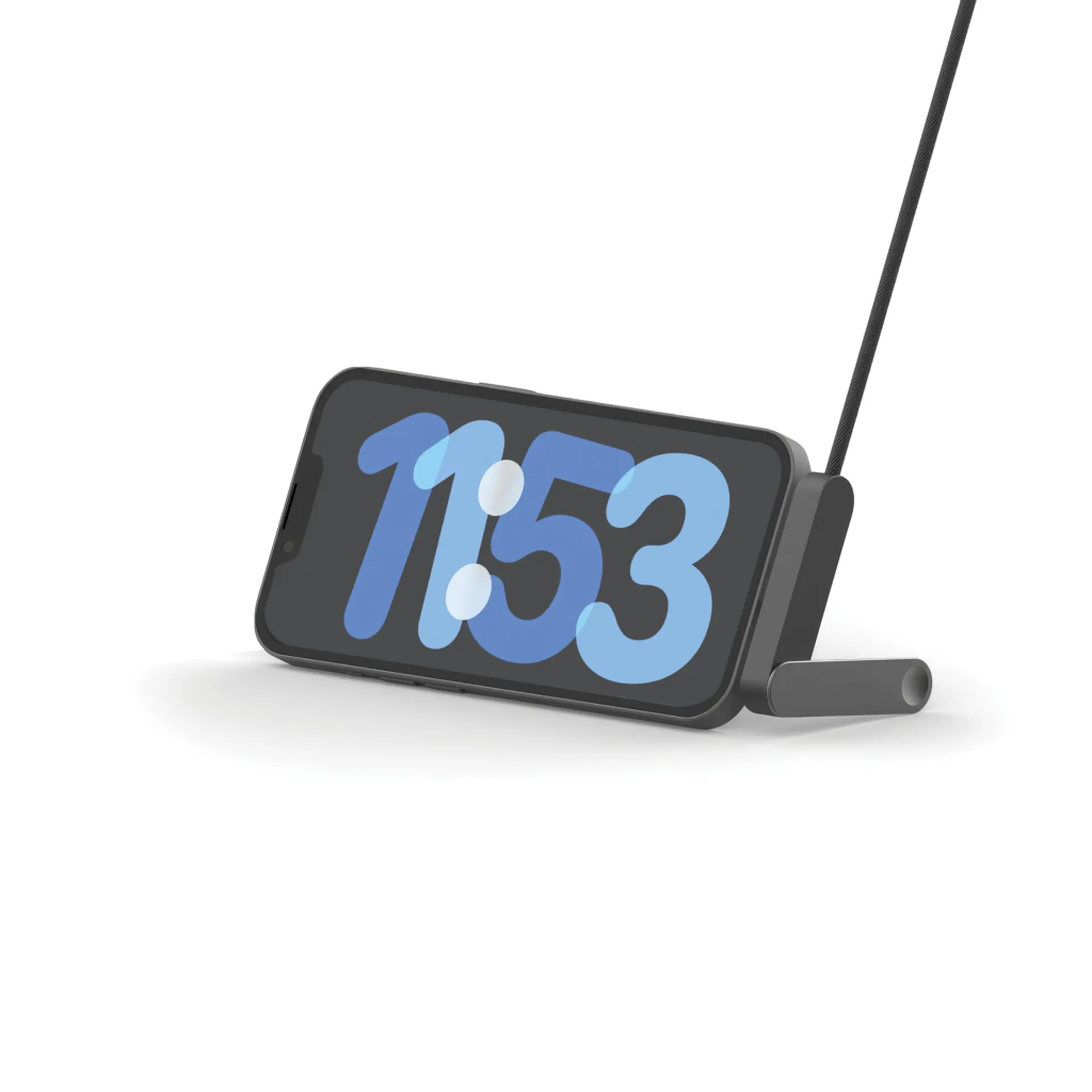 Bild på Aluvia RCS 65 W PD-kabel med justerbart telefonställ