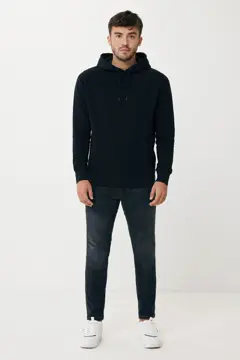 Bild på IQONIQ Rila lättvikt hoodie i återvunnen bomull