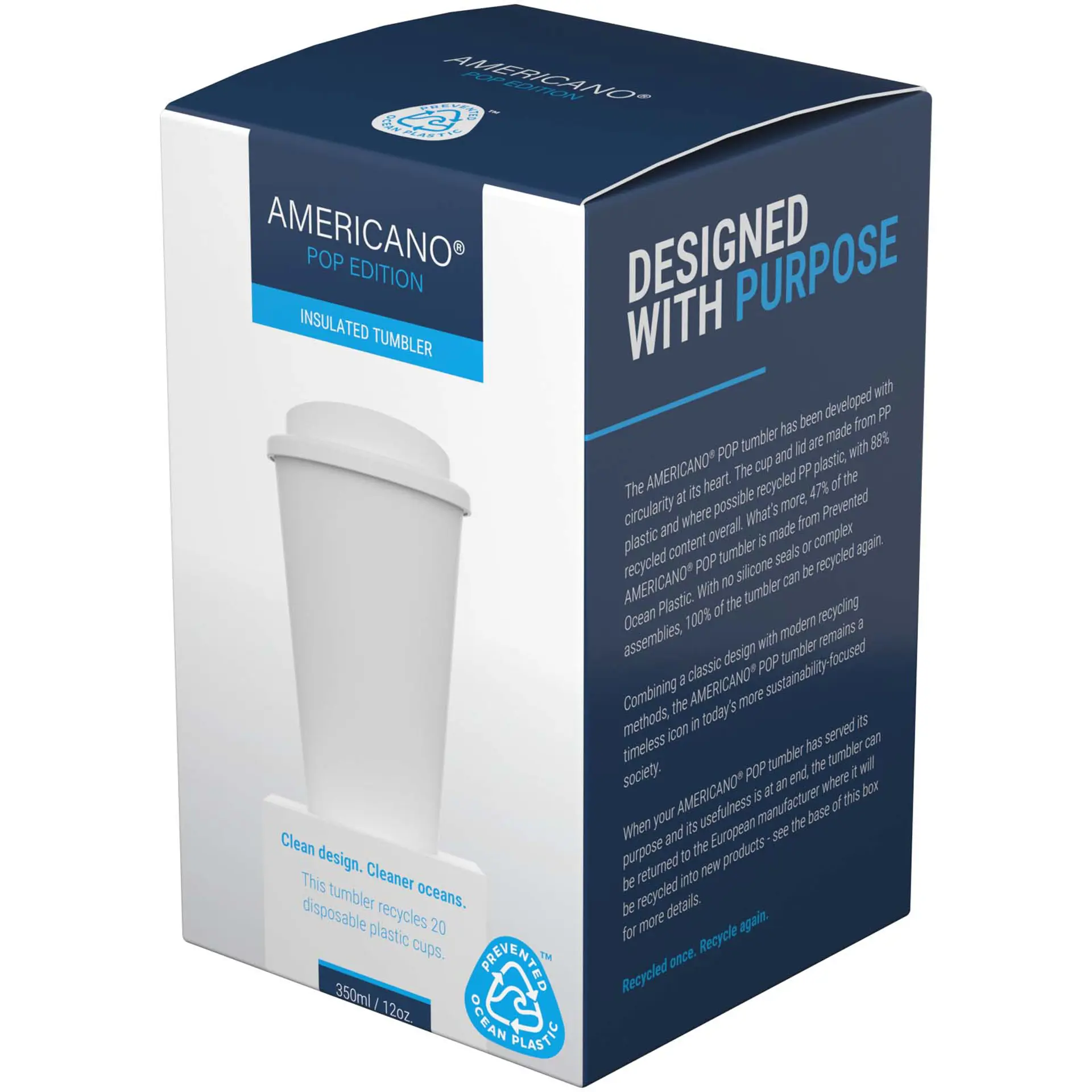 Bild på Brite-Americano® POP 350 ml isolerad mugg med spillsäkert lock