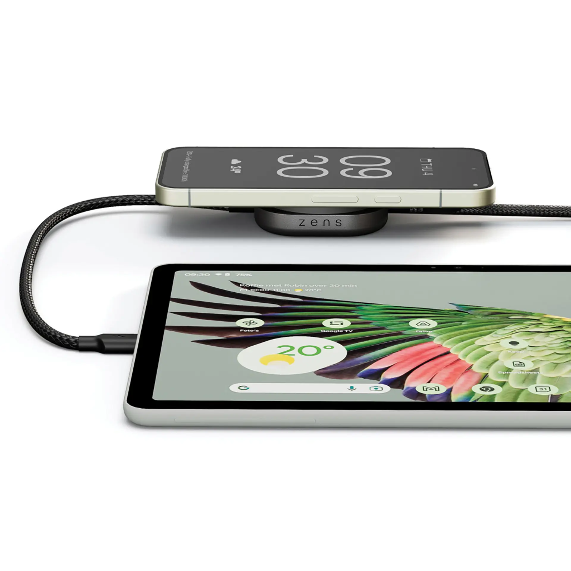 Bild på Zens Laddningskabel USB C - C Pro 2