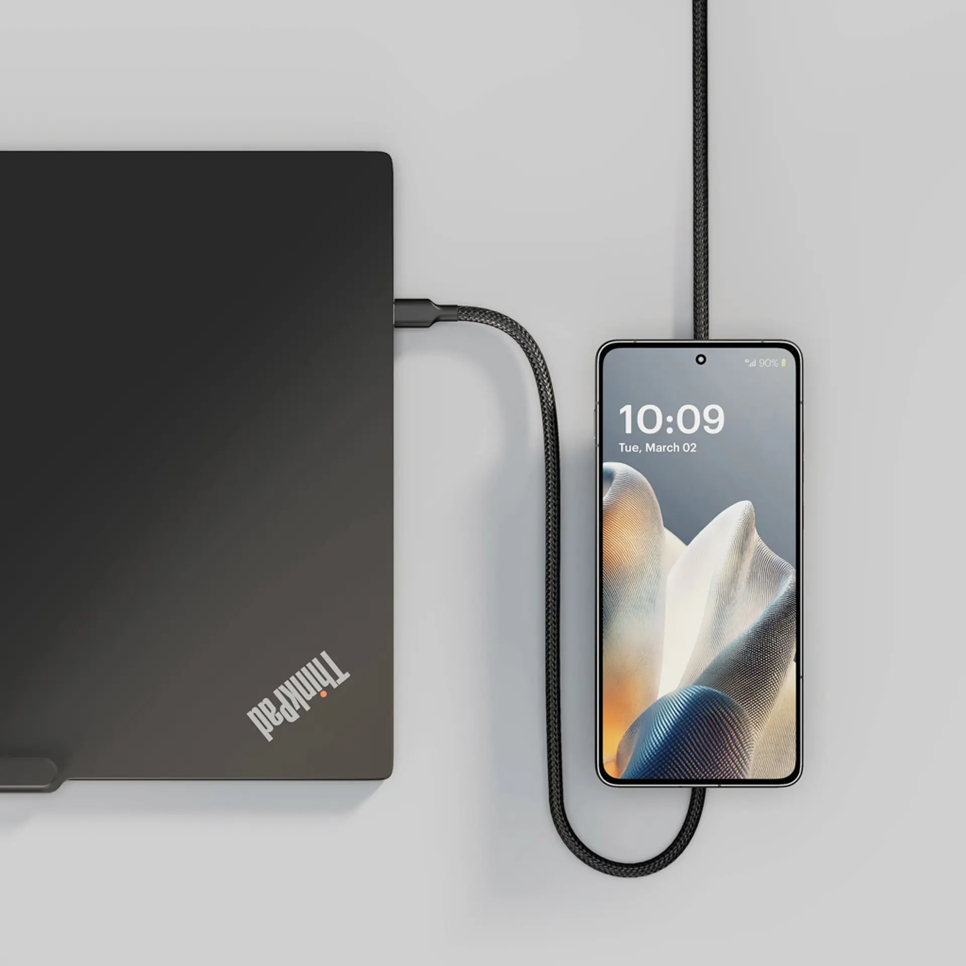 Bild på Zens Laddningskabel USB C - C Pro 2