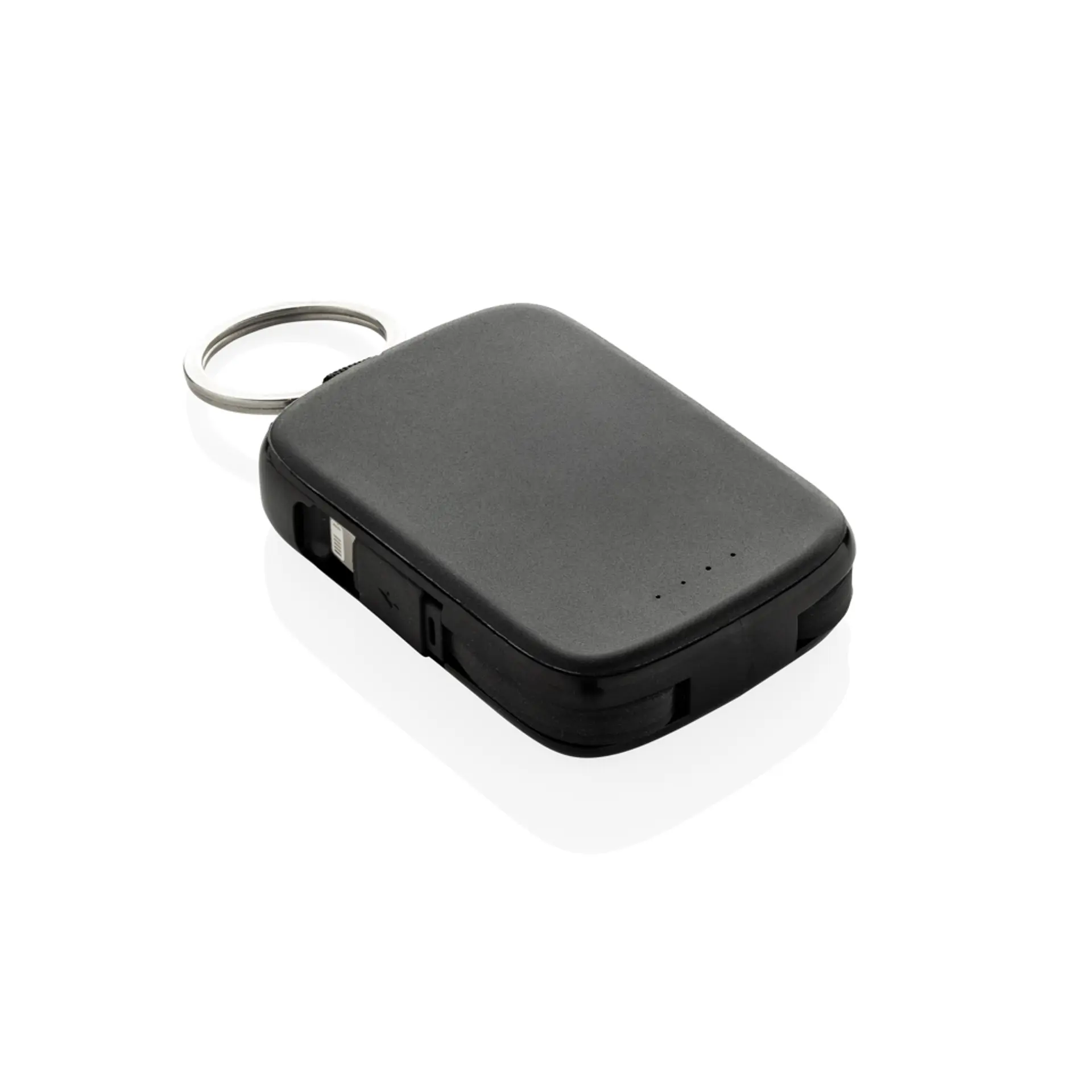 Bild på Nexo RCS nyckelringspowerbank 2000 mAh med integrerade kabla