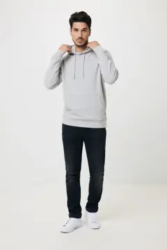 Bild på IQONIQ Torres hoodie i återvunnen ofärgad bomull