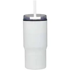 Bild på Westin 540 ml RCS-mugg i återvunnet material med dubbelvägg och isolering samt sugrör