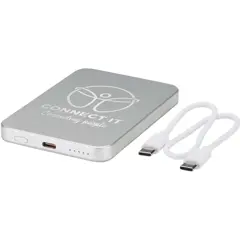 Bild på Avis 5000 mAh magnetisk powerbank i RCS-återvunnet aluminium 