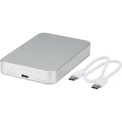 Bild på Avis 10 000 mAh magnetisk powerbank i RCS-återvunnet aluminium 