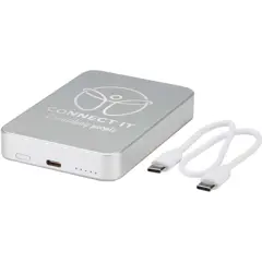 Bild på Avis 10 000 mAh magnetisk powerbank i RCS-återvunnet aluminium 