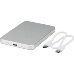 Bild på Avis 5000 mAh magnetisk powerbank i RCS-återvunnet aluminium 