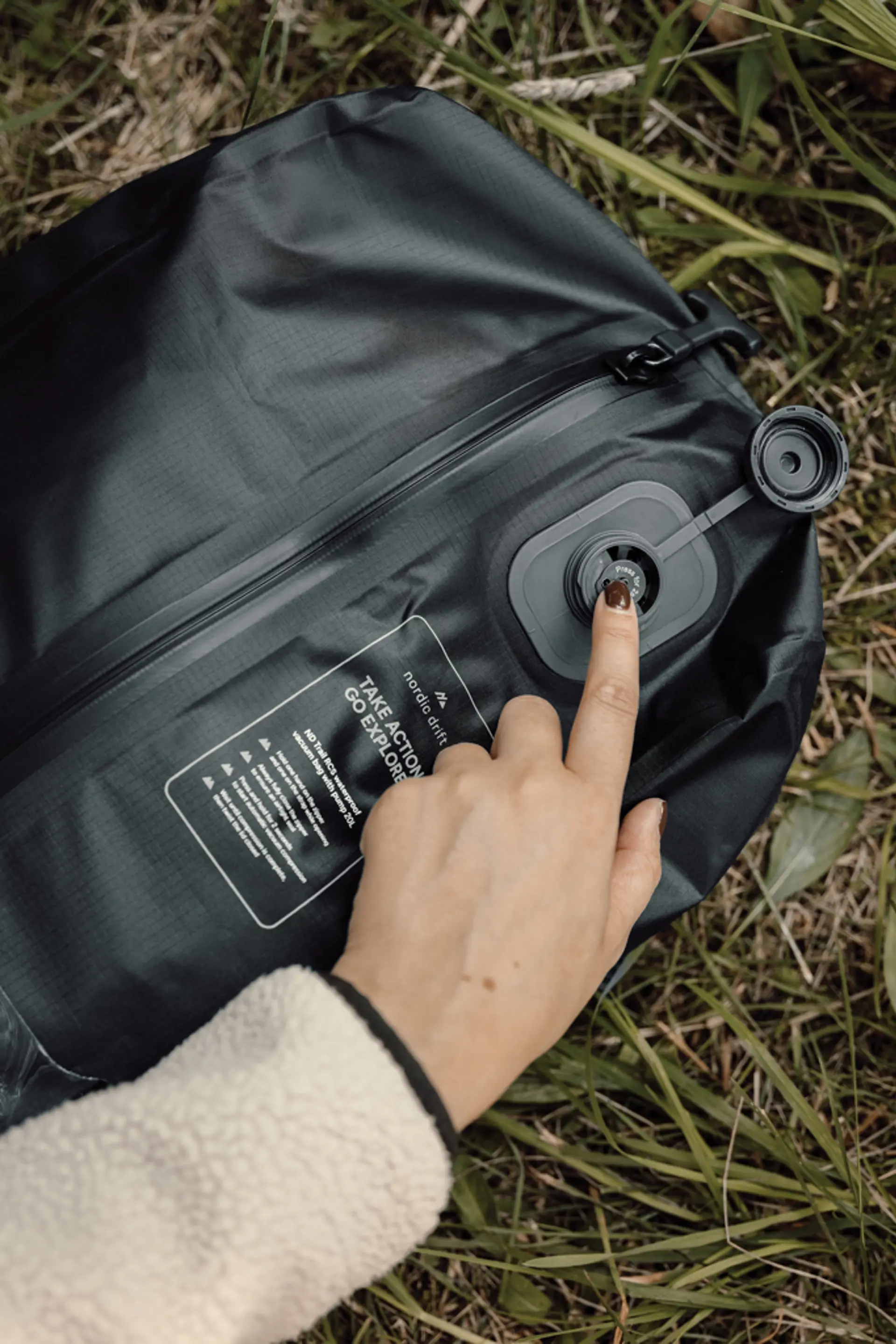 Bild på Nordic Drift Trail RCS IPX 8 Vakuumpåse med pump 20L