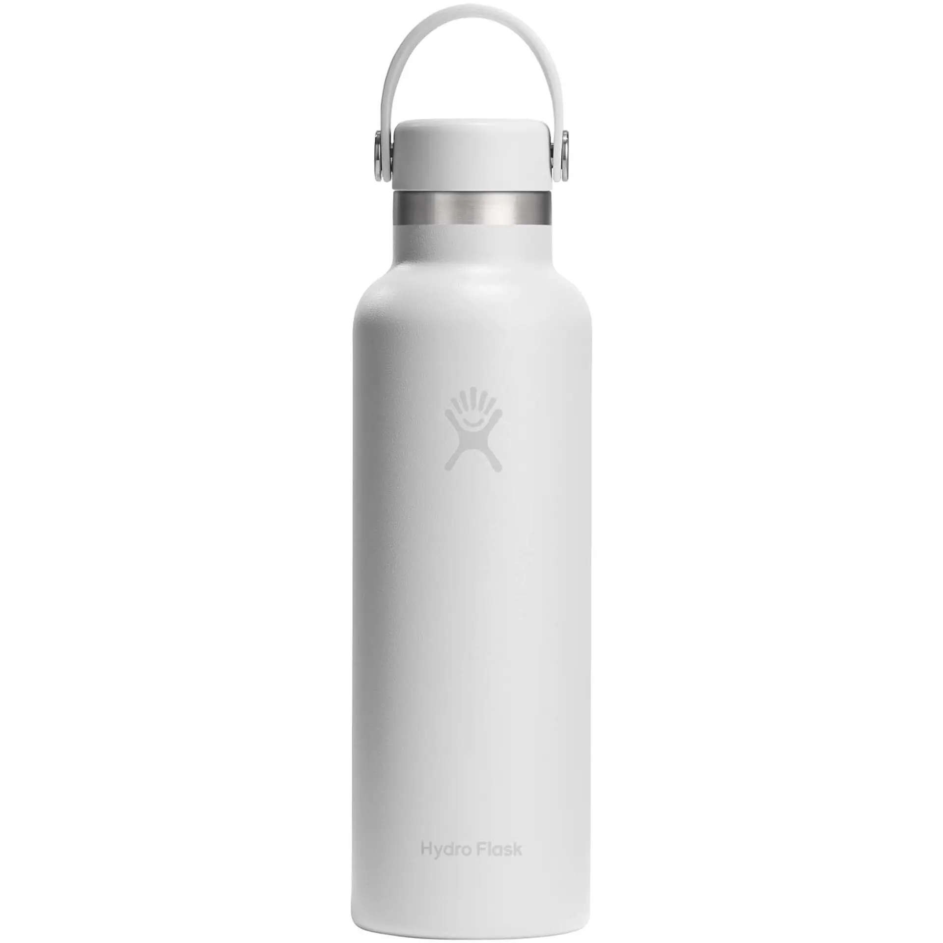 Bild på Hydra Flask Standard Mouth 621ml isolerad vattenflaska i rostfritt stål med lock med sugrör