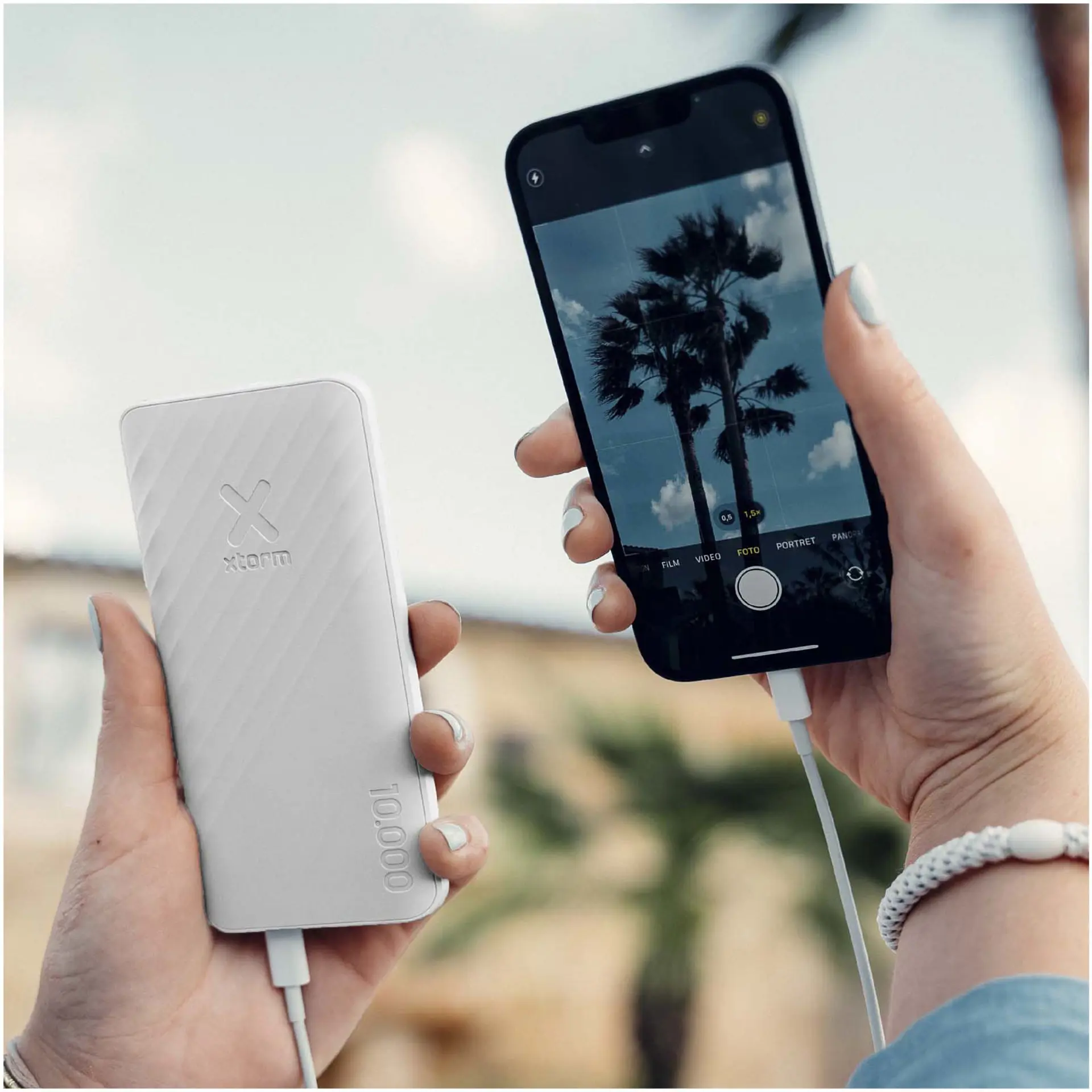 Bild på Xtorm Go2 20W 10 000mAh powerbank med snabbladdning