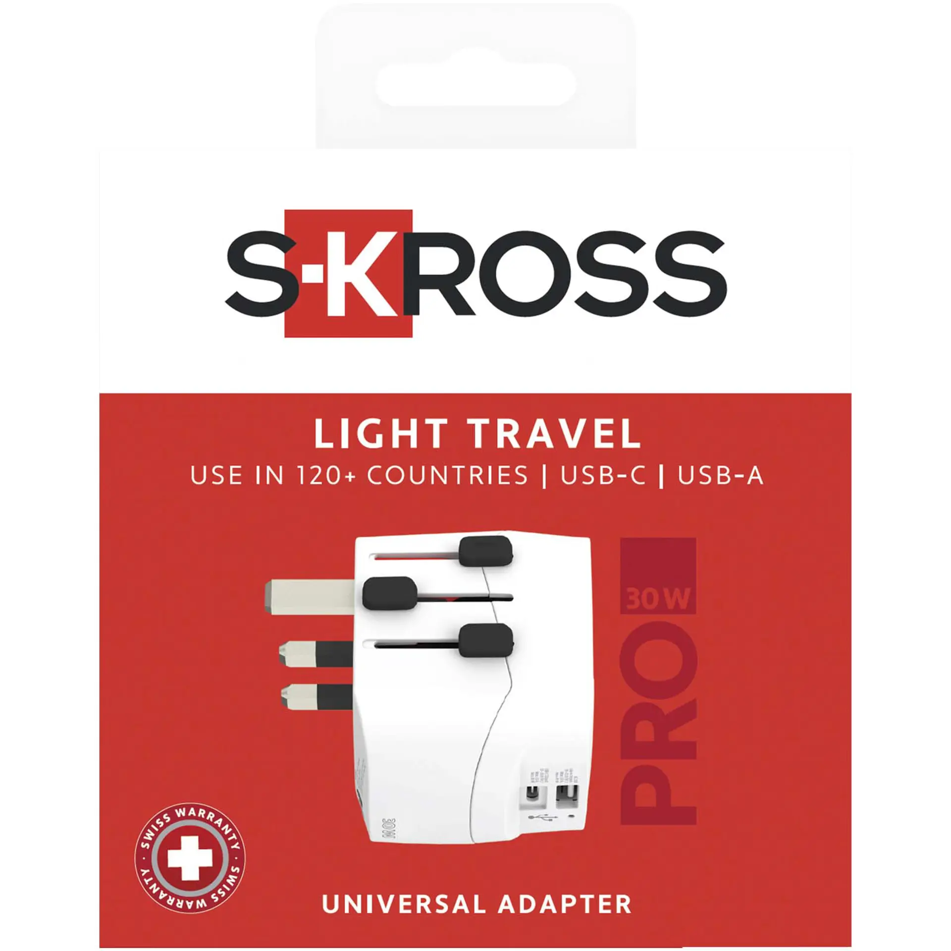 Bild på SKROSS® PRO Light USB AC30PD världsadapter